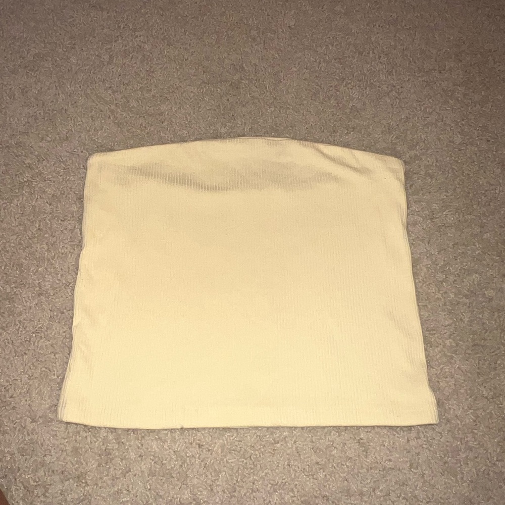 american eagle yellow tube top